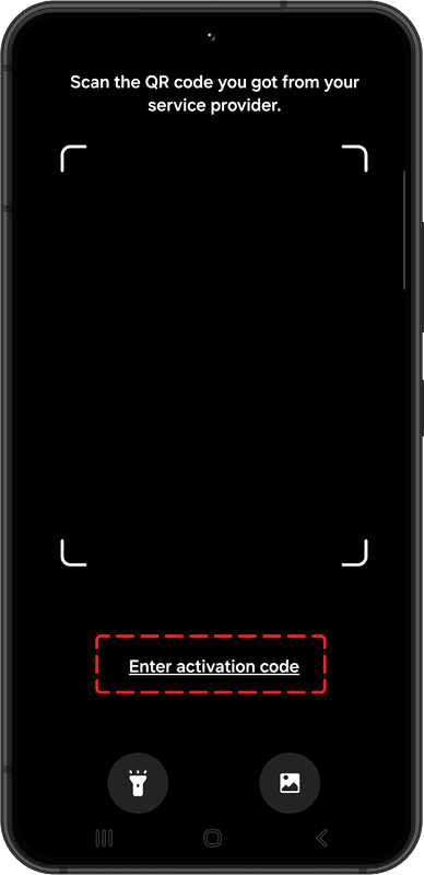 5. Manual activation